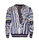 Carlo Colucci C11702 101 Sweater Heren Blauw
