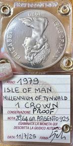 Isle of Man (Brits Kroonbezit). Elizabeth II. Crown 1979, Postzegels en Munten