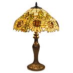Tiffany tafellamp – Ø 40 × H 59 cm – Zonnebloemen, Verzenden, Nieuw