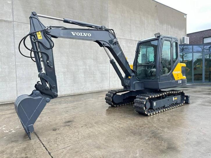 Veiling: Rupsgraafmachine Volvo EC55D Diesel 36.5kW 2017, Zakelijke goederen, Machines en Bouw | Kranen en Graafmachines, Graafmachine