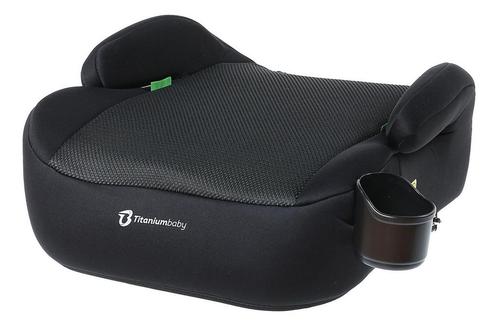 Titaniumbaby Tano Zwart 125-150 cm i-Size Isofix Booster, Kinderen en Baby's, Autostoeltjes, Nieuw, Isofix, 22 t/m 36 kg, Verzenden