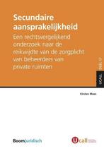 9789462908376 UCALL 17 -   Secundaire Aansprakelijkheid, Verzenden, Zo goed als nieuw, Kirsten Maes