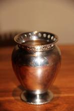 Verzilverd klein decoratief vaasje - WMFM I/O - Duitsland, Verzenden