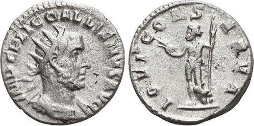 Antoninian 253-268 n Chr Rom Gallienus 253-268 n Chr, Postzegels en Munten, Munten | Europa | Niet-Euromunten, Verzenden