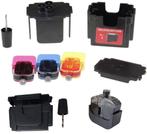 Inkt navulset refill kit geschikt HP 304XL (N9K08AE) zwart, Nieuw, Cartridge, Inktmedia
