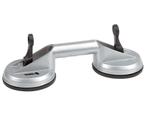 Dubbele zuignap aluminium - 2x 115mm - 70KG - met handgreep, Ophalen of Verzenden, Nieuw