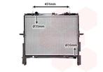 RADIATOR VOOR KIA SORENTO I JC 2002-2006 253103E030, Auto-onderdelen, Airco en Verwarming, Ophalen of Verzenden, Nieuw