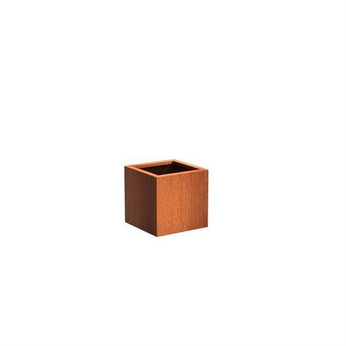 Plantenbak Cortenstaal 50x50x50 cm, Tuin en Terras, Bloembakken en Plantenbakken, Nieuw, Verzenden