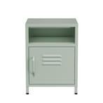 Nachtkastje | Bijzettafel | 40x40x55cm | Metaal | Groen, Verzenden, Nieuw