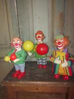 carl - 3 x vintage circus opwind clown Carl - Opwindbaar, Antiek en Kunst
