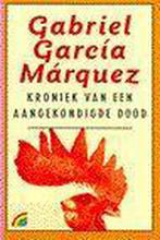 9789041710031 Kroniek van een aangekondigde dood ; het ve..., Gelezen, Gabriel Garcia Marquez, Verzenden