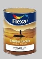 4 x Flexa Couleur Locale Positive Thailand Positive Ginger (, Verzenden, Nieuw
