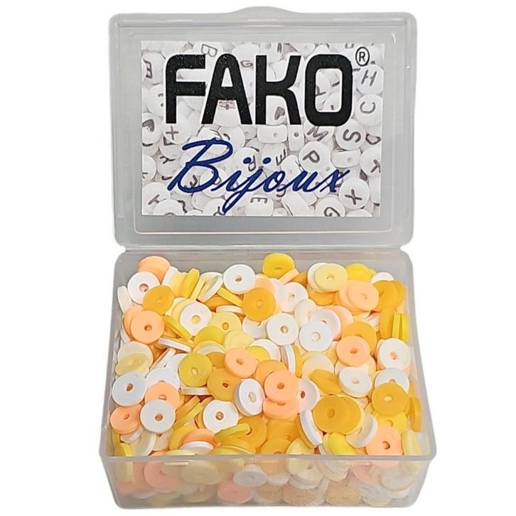 Fako Bijoux - Katsuki Disc Kralen Box - Polymeer Kralen -, Hobby en Vrije tijd, Kralen en Sieraden maken, Verzenden