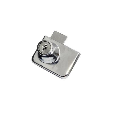 Vitrineslot - 18mm - Gelijke sleutels, Doe-het-zelf en Verbouw, Hang- en Sluitwerk, Slot, Nieuw, IJzer, Ophalen of Verzenden