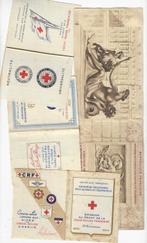 Frankrijk - carnets Rode Kruis 1952 tot 1955, Postzegels en Munten, Postzegels | Europa | Frankrijk, Gestempeld