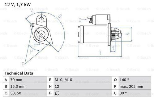 Startmotor / Starter, Auto-onderdelen, Motor en Toebehoren, Nieuw, Ophalen of Verzenden