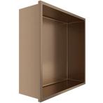 Inbouwnis - Leoni Nima - 30x30x10cm - Geborsteld Koper, Ophalen of Verzenden, Nieuw, Rvs