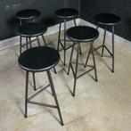Partij Industrieel Barkruk Kruk Vintage Hout Ijzer Bar Loft