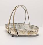 Serveerschaal - Verzilverd, Glas