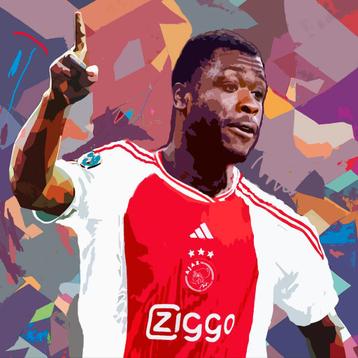 Brian Brobbey  ajax Poster 50 x 50 cm beschikbaar voor biedingen