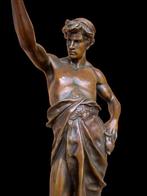 Emile Louis Picault (1833-1915) - sculptuur, Per Laborem -, Antiek en Kunst, Antiek | Keramiek en Aardewerk