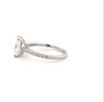 Ring - 18 karaat Witgoud - 2.24ct. tw. Diamant (Lab-grown) -, Sieraden, Tassen en Uiterlijk, Ringen, Nieuw
