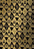 Inpakpapier Sinterklaas Goud Classic - Breedte 70 cm - 250m, Ophalen of Verzenden, Nieuw, Overige typen