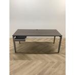 Tweedehands bureau vv persoonlijke lade 180x80 cm, bruin -, Huis en Inrichting, Bureaus, Ophalen of Verzenden, Gebruikt, Bureau