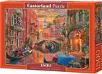 Romantic Evening in Venice Puzzel (1500 stukjes) |, Hobby en Vrije tijd, Denksport en Puzzels, Nieuw, Verzenden