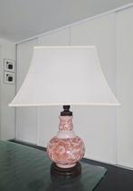 Lamp - Hout, Keramiek, Zijde