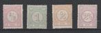 Postzegels  Nederland 1876 Cijfer  NR.30-33 (154), Postzegels en Munten, Postzegels | Nederland, Verzenden, T/m 1940, Postfris