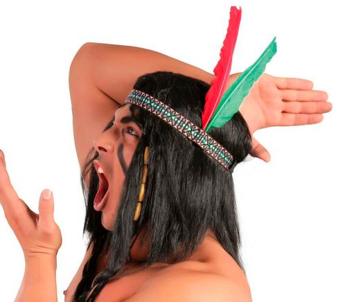 Indiaanse Hoofdband, Hobby en Vrije tijd, Feestartikelen, Nieuw, Verzenden