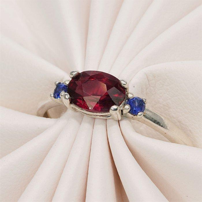 Zonder Minimumprijs - G&J - Cocktailring - Crimson Flame, Sieraden, Tassen en Uiterlijk, Antieke sieraden