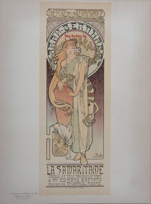 Alphonse Mucha (1860-1939) - Les Maîtres de lAffiche : La, Antiek en Kunst, Kunst | Designobjecten