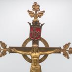 Altaar kruis, eind 19e-eeuw - Brons - 1850-1900, Antiek en Kunst