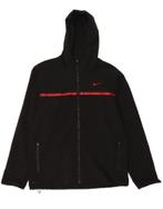 NIKE Mens Dri Fit Hooded Rain Jacket UK 40 Large Black, Verzenden, Nieuw