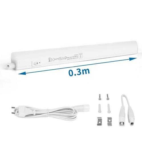 AANBIEDING LED TL T5 tube geïntegreerd armatuur 4W, Huis en Inrichting, Lampen | Plafondlampen, Ophalen of Verzenden