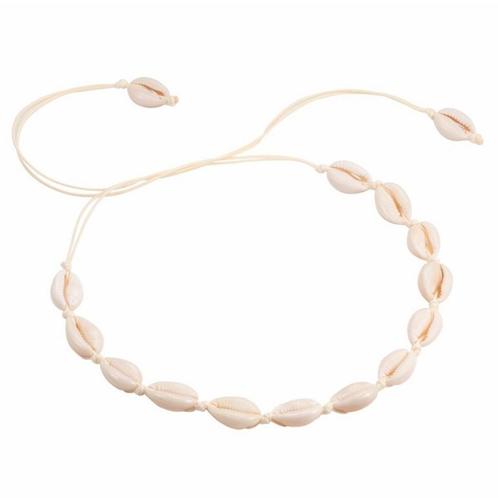 Fako Bijoux® - Ketting - Schelpjes - Schelpen - Ongeknoopt -, Sieraden, Tassen en Uiterlijk, Kettingen, Verzenden