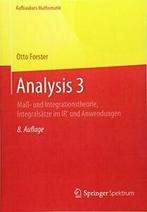 Analysis 3: Ma- und Integrationstheorie, Inte. Forster, Boeken, Wetenschap, Otto Forster, Zo goed als nieuw, Verzenden