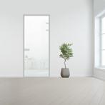 Glazen deur met kozijnsysteem - Aluminium beslag-Rechtsdraai, Doe-het-zelf en Verbouw, Glas en Ramen, Ophalen of Verzenden, Nieuw