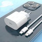 iPhone Oplader Kabel - Oplaadstekker met iPhone Kabel 1, Nieuw, Apple iPhone, Ophalen of Verzenden