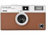 Kodak -  Ektar H35 Analoge Retrocamera Met Flits  - Bruin, Audio, Tv en Foto, Fotocamera's Analoog, Verzenden, Nieuw, Kodak