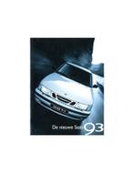 1998 SAAB 9-3 BROCHURE NEDERLANDS, Boeken, Auto's | Folders en Tijdschriften, Nieuw, Author