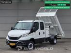 Iveco Daily 35C16 3.0L Open Laadbak met Kist Dubbel Cabine 3, Auto's, Stof, Gebruikt, Euro 6, Iveco