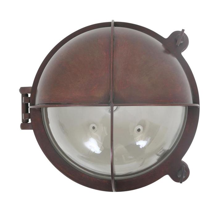 Scheepslamp Taylor Large Antiek Brons Buitenverlichting, Tuin en Terras, Buitenverlichting, Verzenden