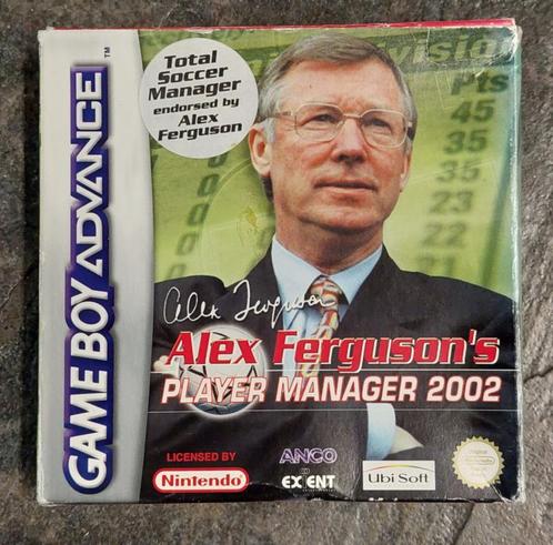Alex Fergusons Player Manager 2002 (Gameboy Advance, Spelcomputers en Games, Games | Nintendo Game Boy, Zo goed als nieuw, Ophalen of Verzenden