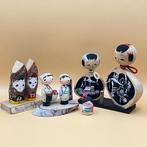 Furisode Kokeshi Trio door Suigai Sato, Shoji & Aizu Maker -