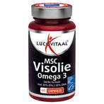 2+2 gratis: Lucovitaal MSC Visolie Omega 3 60 capsules, Diversen, Nieuw, Verzenden
