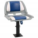 vidaXL 2-delige Bootstoelenset inklapbaar 48x51x41 cm blauw, Watersport en Boten, Verzenden, Nieuw