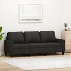 Driezitsbank Zwart 180cm - Retourdeal! 45% Korting, Huis en Inrichting, Banken | Bankstellen, 150 tot 200 cm, 75 tot 100 cm, Ophalen of Verzenden